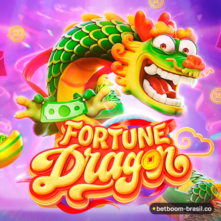 Tela do jogo Fortune Dragon com rolos e símbolos